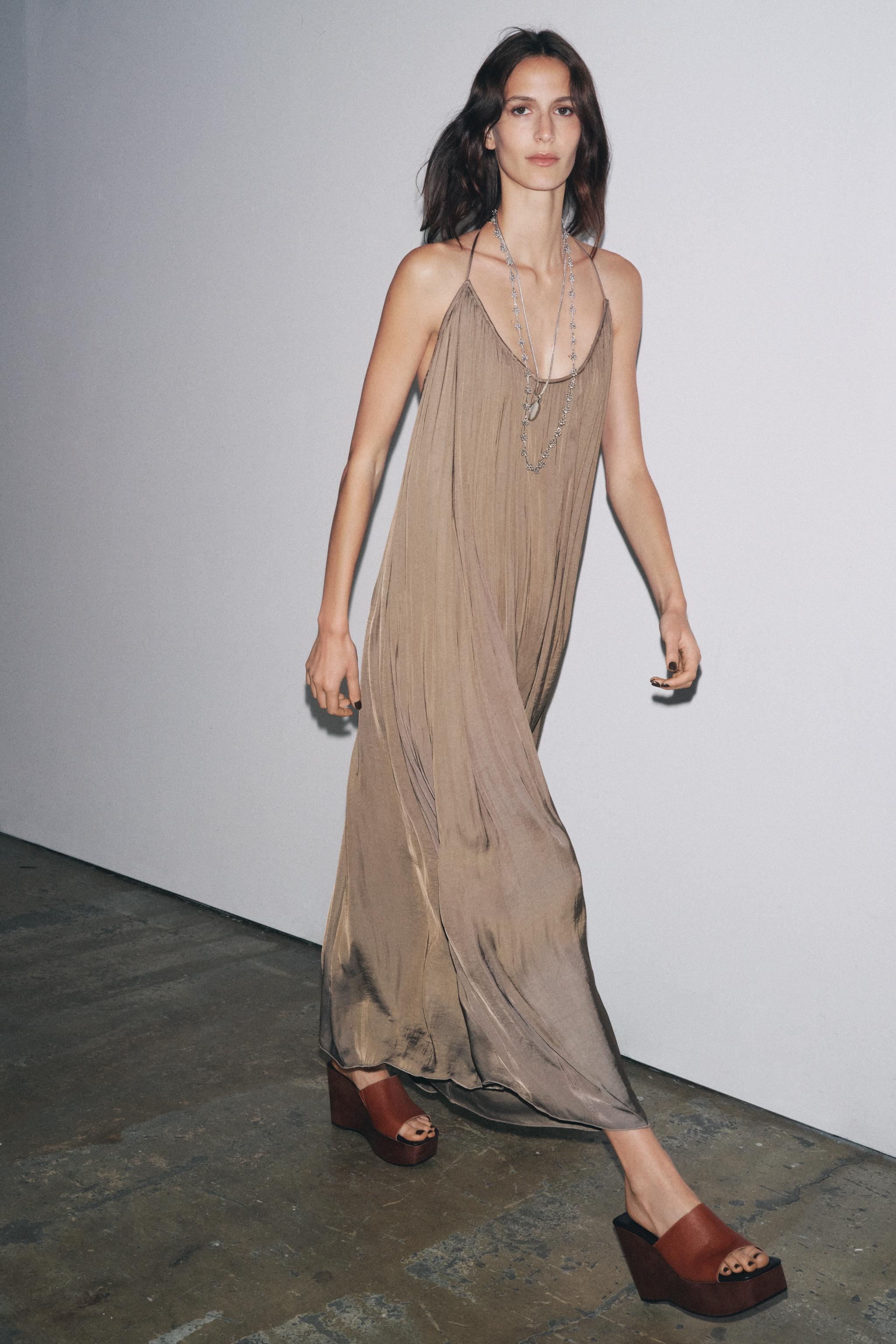 ZW COLLECTION SATIN MAXI DRESS